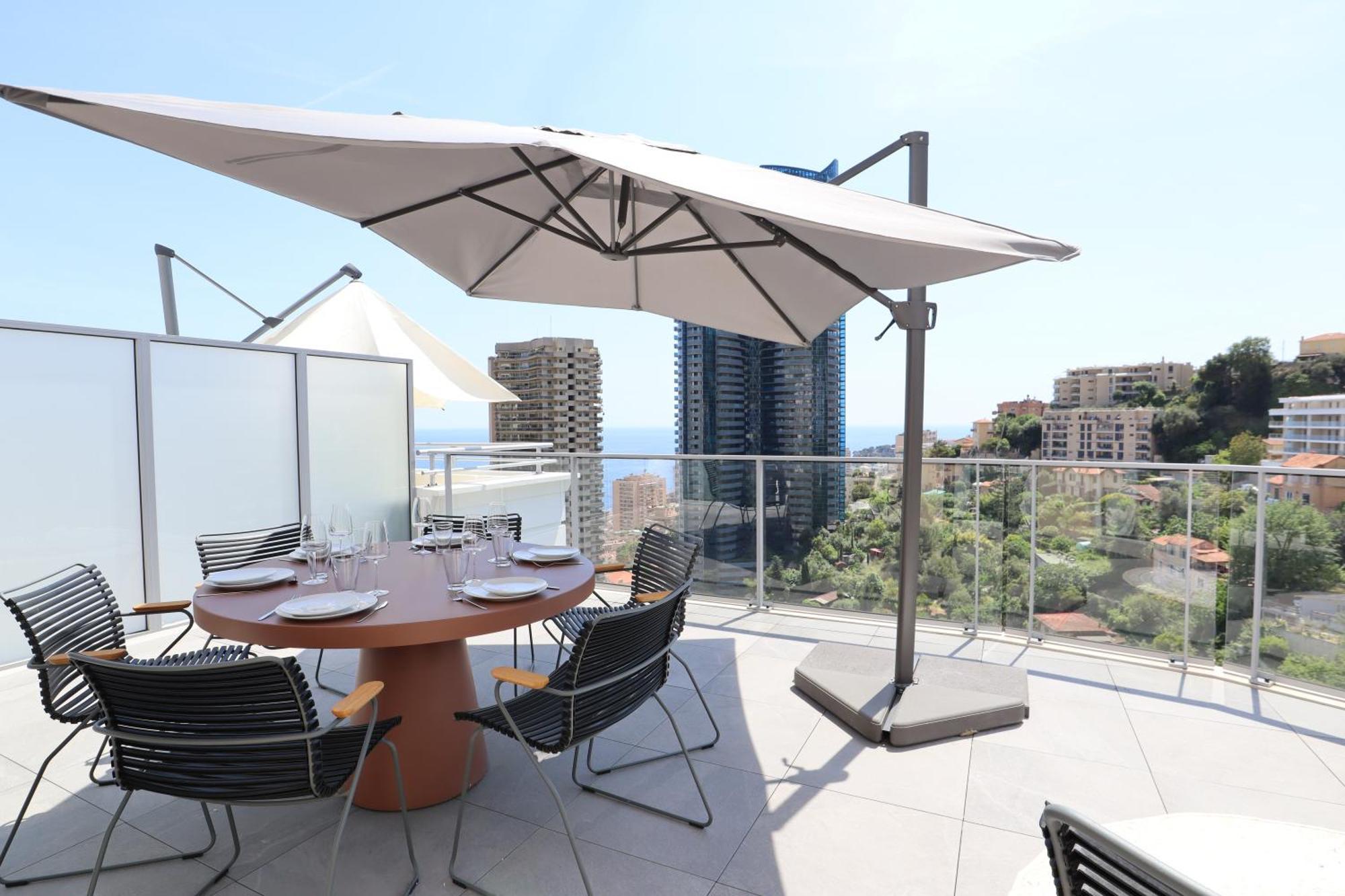 Sun Paradise Seaview&Terrace Parking&Pool Beausoleil Zimmer foto